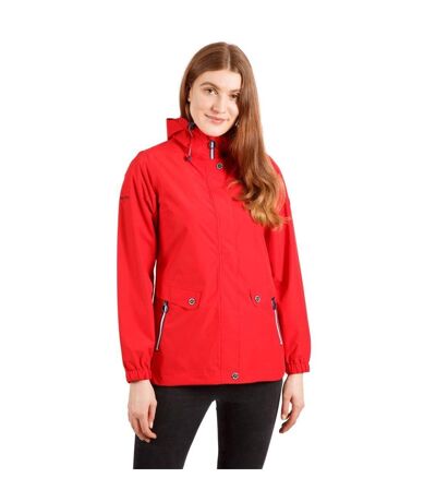 Veste Imperméable Flourish Femme Rouge Trespass