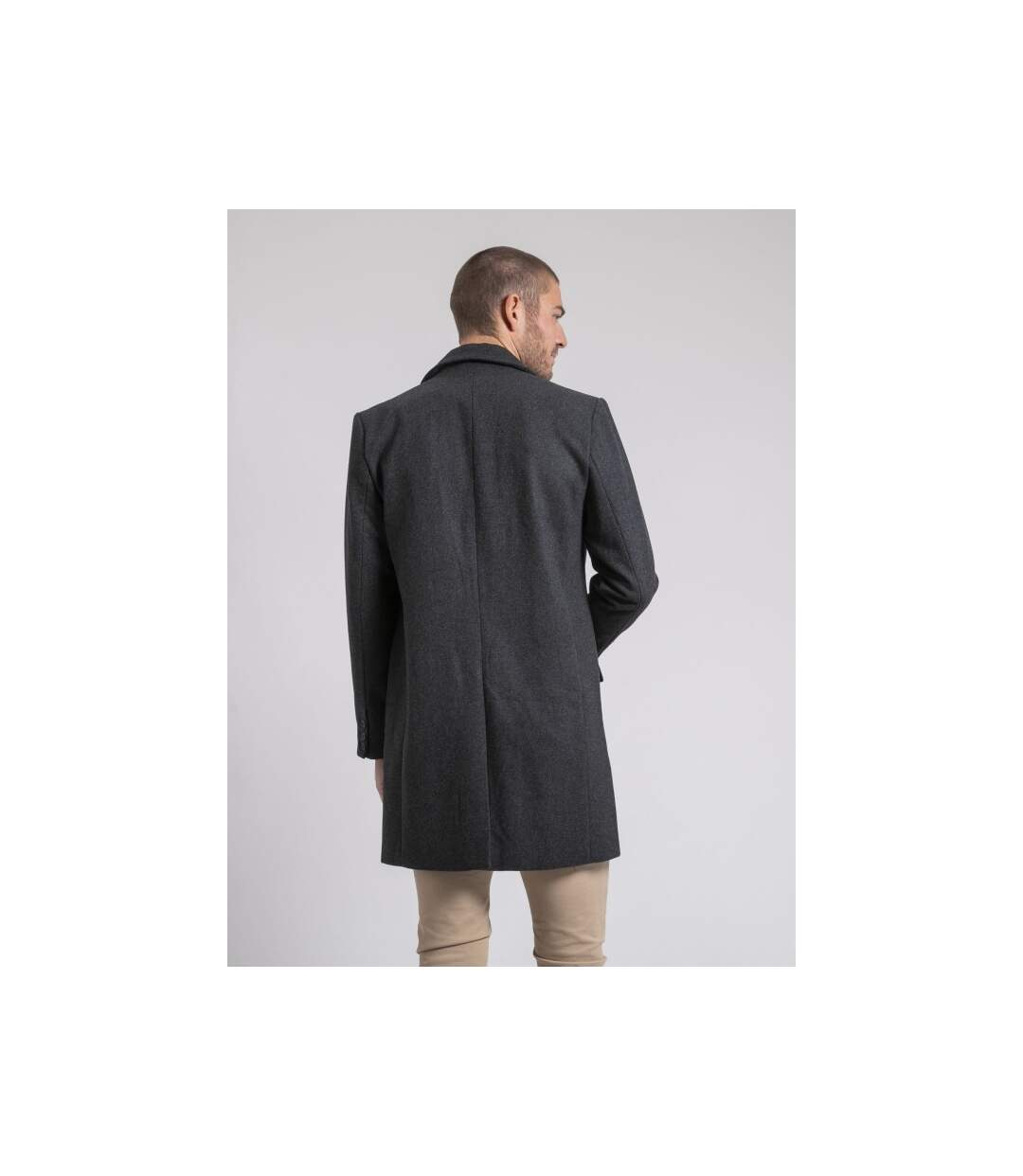 Manteau caban mi-long ZACOT-2