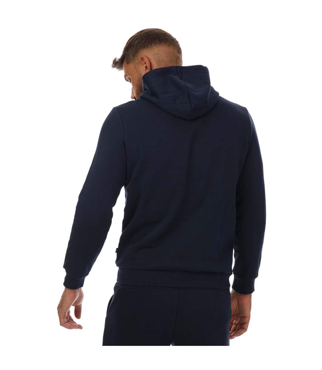 Sweat à capuche essentials homme bleu marine Puma-2
