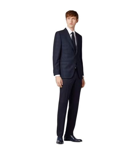 Mens Lenon Trousers Dark Blue Boss