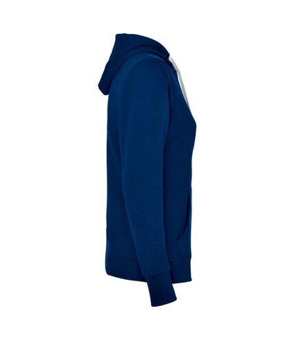 Roly - Sweat à capuche URBAN - Femme (Bleu roi / Blanc) - UTPF4315