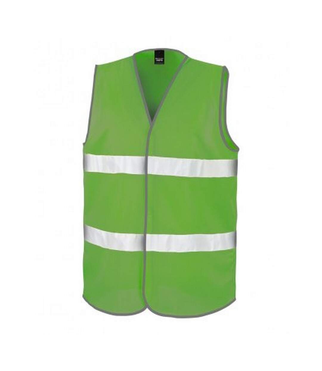 Adults unisex core enhanced vis vest lime green Result-1