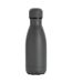 Stainless steel 260ml water bottle one size grey XD Collection-1