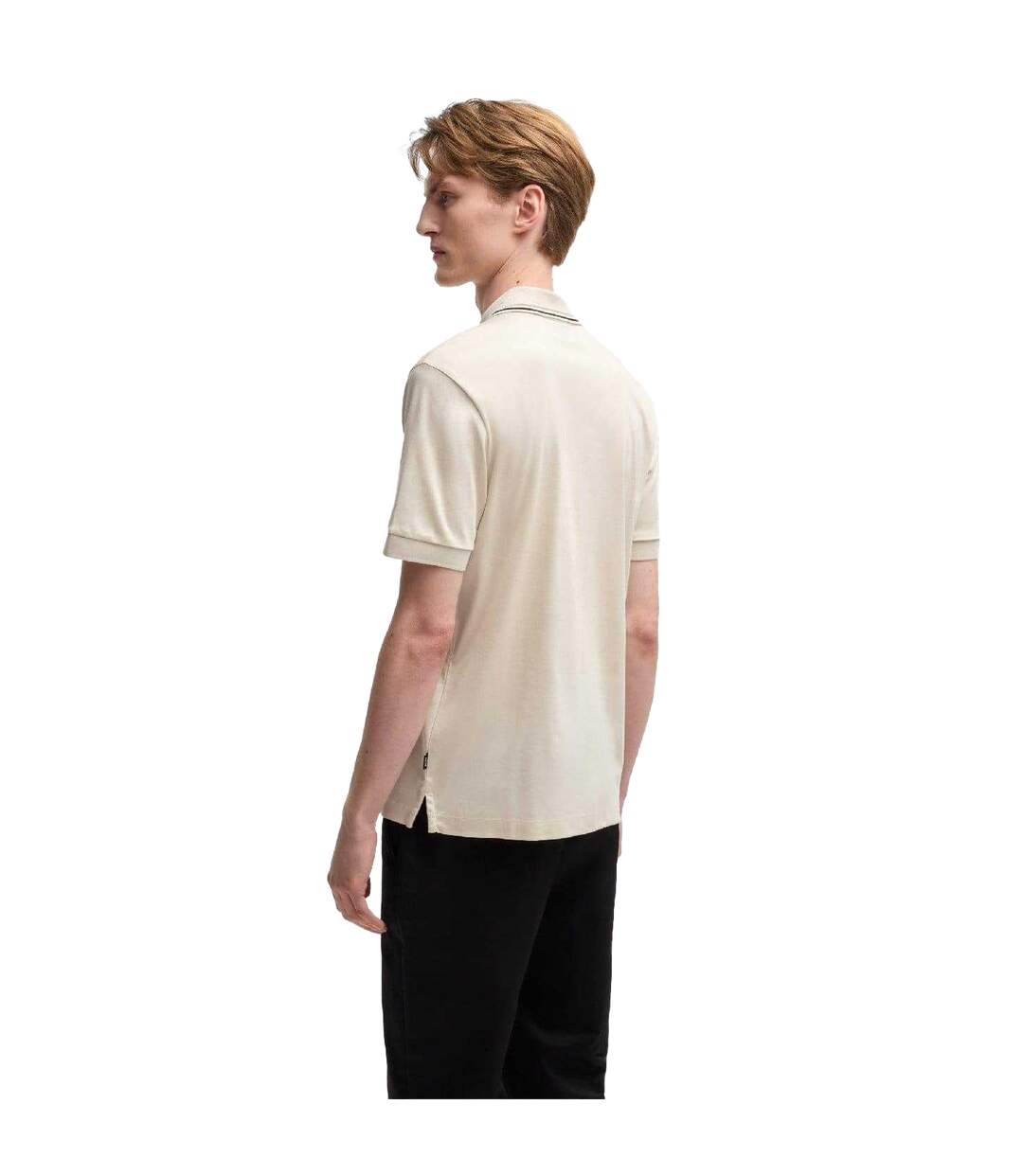 Polo Homme Blanc Hugo Boss-3