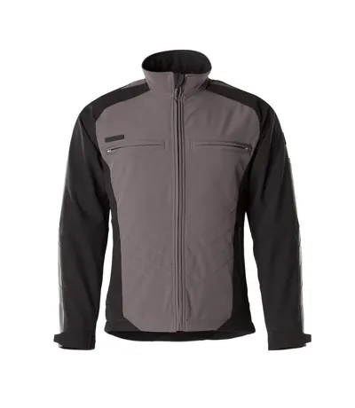 Mens Unique Dresden Soft Shell Jacket Anthracite Black Mascot