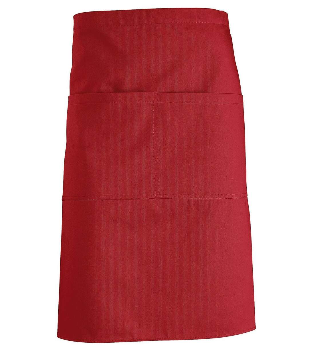 Tablier mi-long avec poches - 88020 - rouge-2