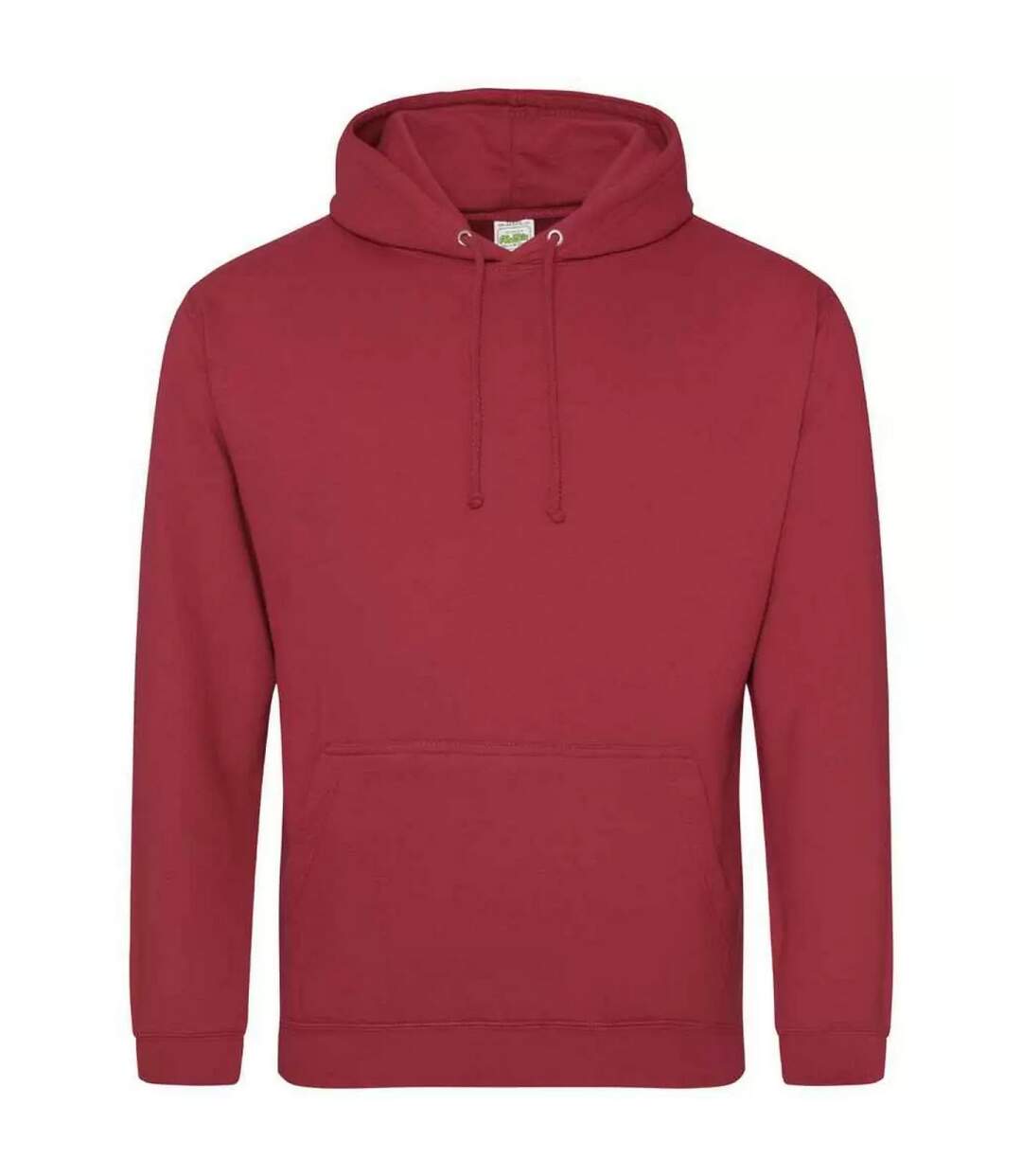 Sweat À Capuche College Adulte Rouge Orangé Awdis-1