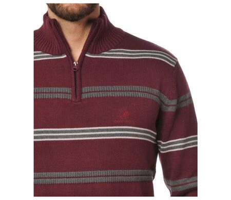 Pull camionneur col montant zippé PONGO3T