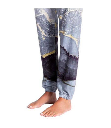Pantalon De Jogging Motif/style Ombré Femme Ombré Noir Gris PJ Salvage