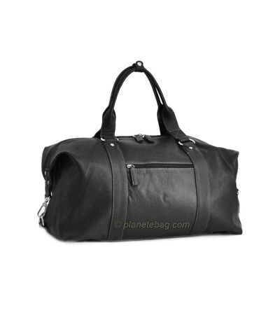 Katana - Sac de voyage en cuir 50cm - noir - 2082