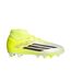 Childrens/kids F50 League Firm Ground Football Boots Solar Yellow Adidas-4