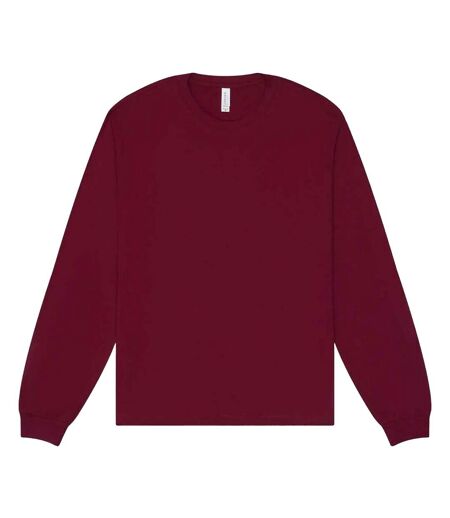 T-shirt Manches Longues Adulte Pourpre Bella + Canvas