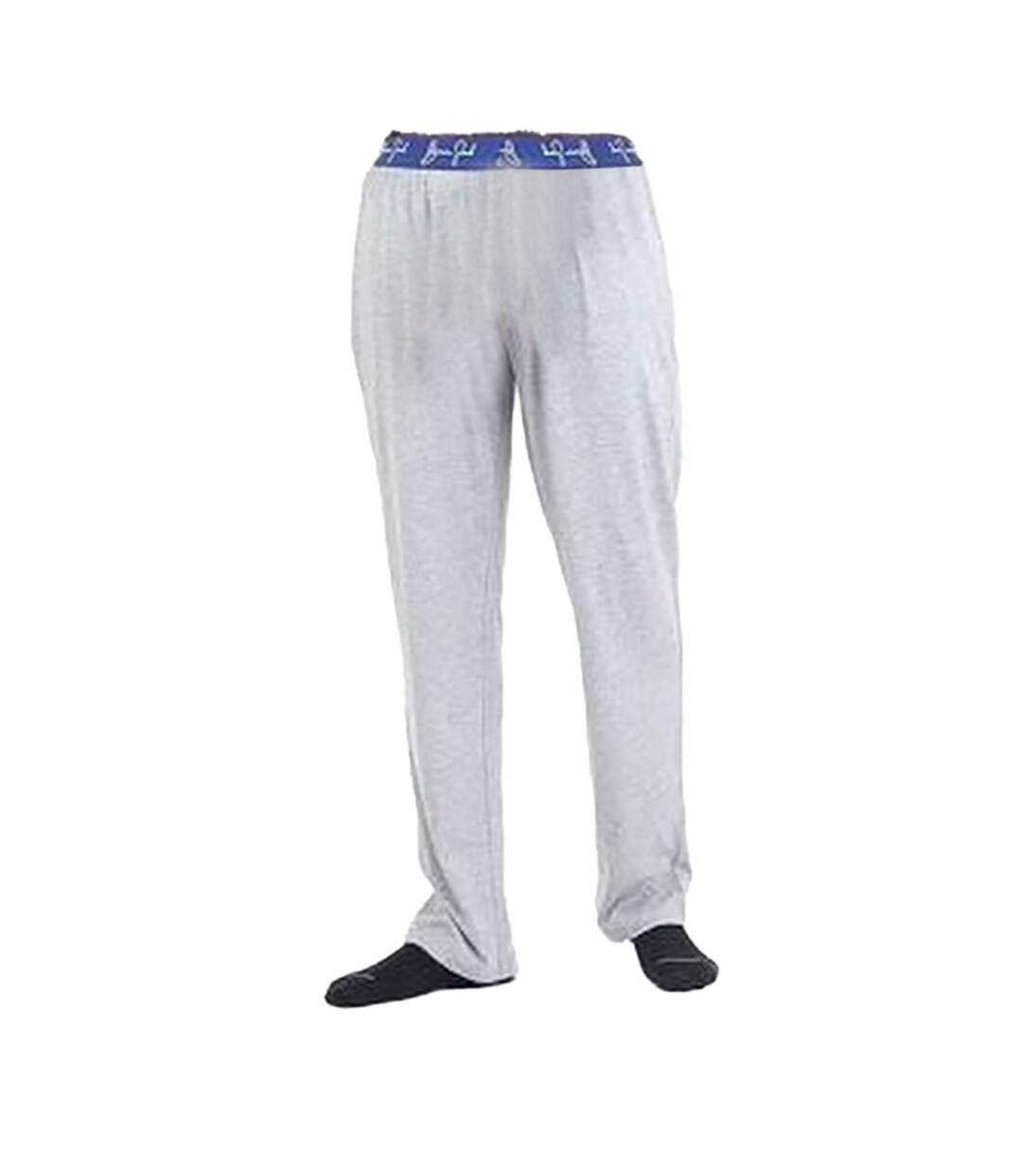 Brave Soul - Pantalon de pyjama - Homme (Gris/bleu roi) - UTUT915