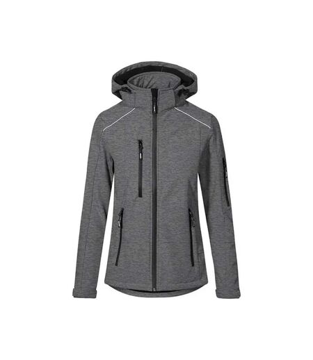 Veste Softshell Femme Gris Chiné Promodoro