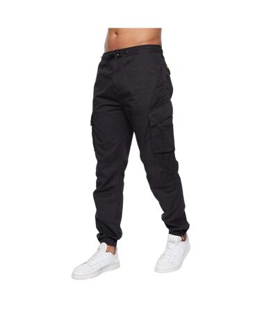 Pantalon cargo sidemoore homme noir Crosshatch