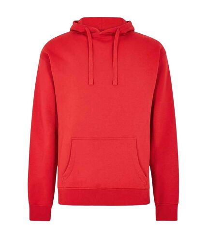 Adults unisex regular fit hoodie red Kustom Kit