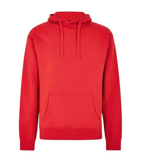 Adults unisex regular fit hoodie red Kustom Kit