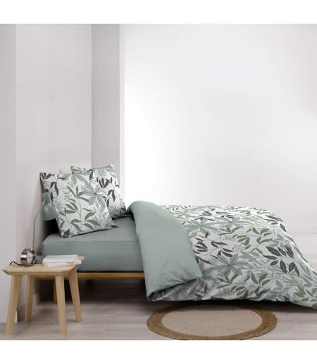 Parure de Lit 3 Pièces Voltine 240x220cm Sauge