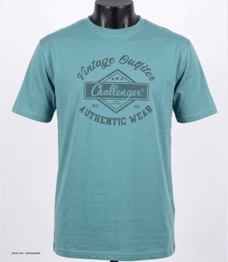 CHALLENGER TEE3003B - Tee-shirt imprimé manches courtes en coton jersey pour un confort absolu