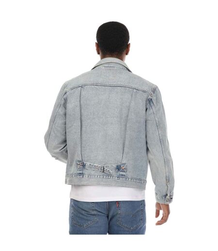 Veste Camionneur Homme Bleu Denim Levis