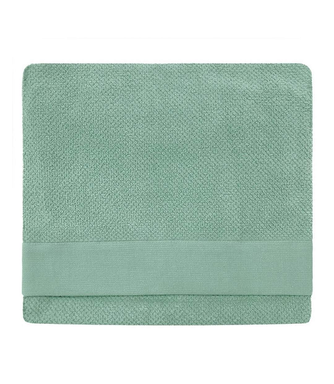Textured bath towel one size smoke green Furn-1