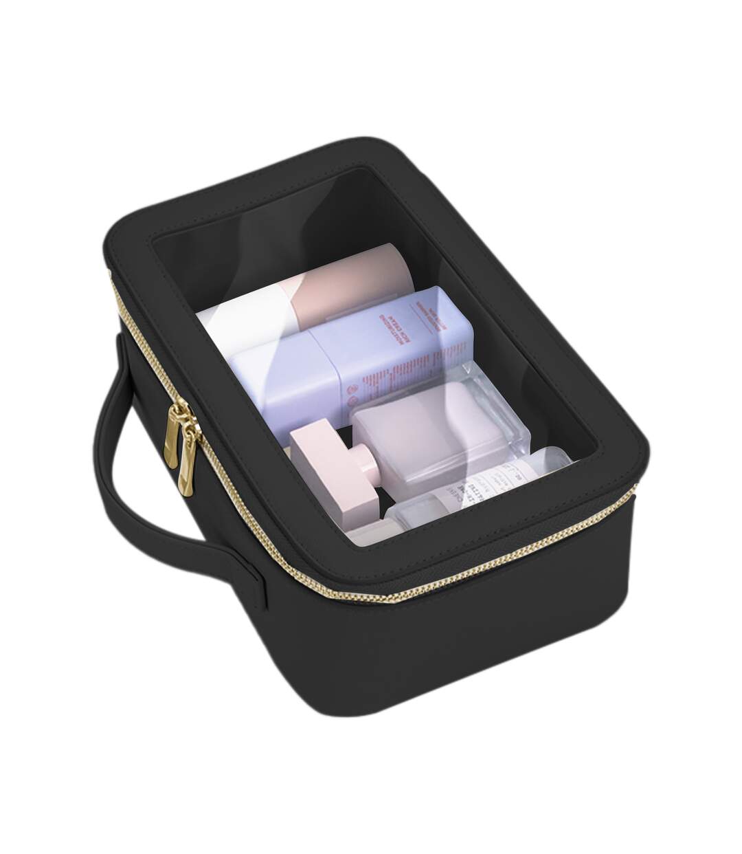Boutique clear toiletry bag one size black Bagbase-3