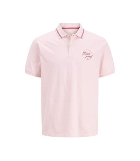 Polo rose clair homme jack & jones jordean