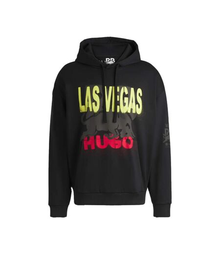 Sweat À Capuche Las Vegas Homme Noir Hugo