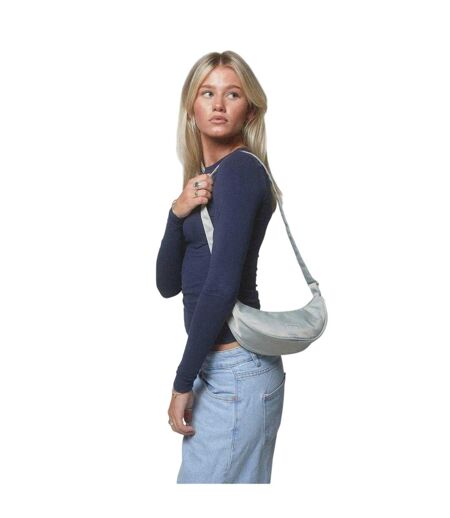 Cali Crescent Shaped Everyday Crossbody Bag One Size Mint Spiral