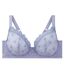 Soutien-gorge armatures grand maintien bleu Myosotis-1