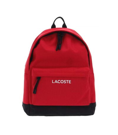 Sac à dos rouge homme lacoste nh4283nz - taille unique