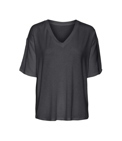 T-Shirt Gris Femme Vero Moda Hira - L