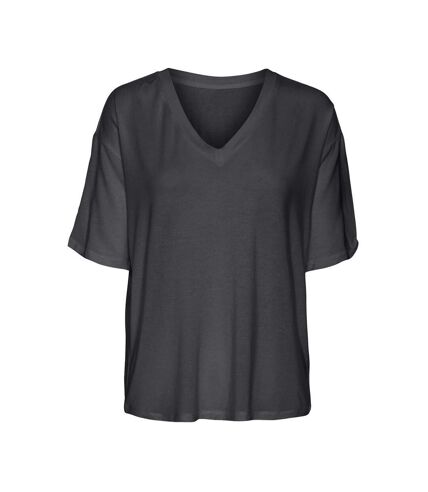 T-Shirt Gris Femme Vero Moda Hira - L