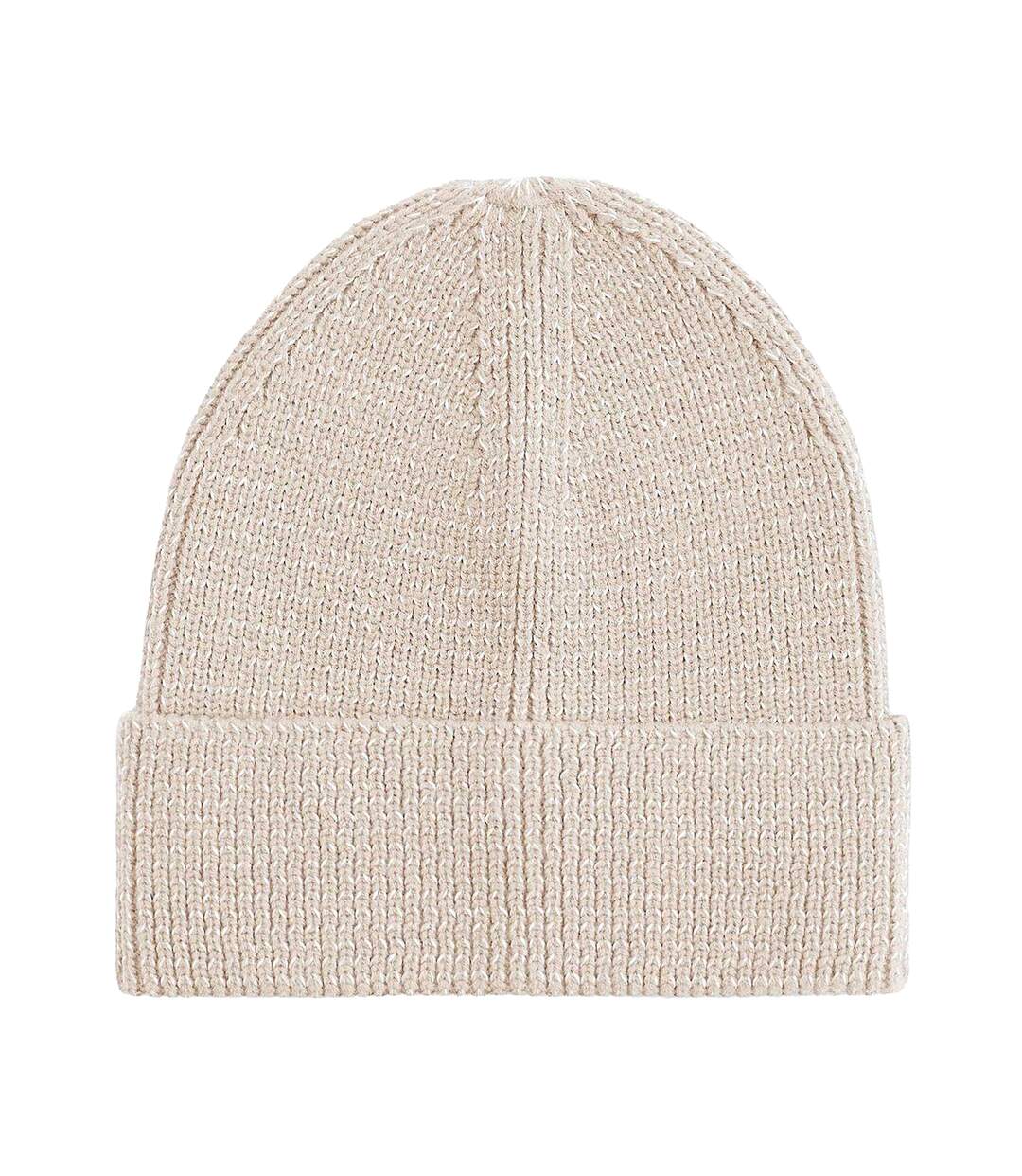 Bonnet Motif/style Réfléchissant Streetlite Adulte Amande Beechfield-2