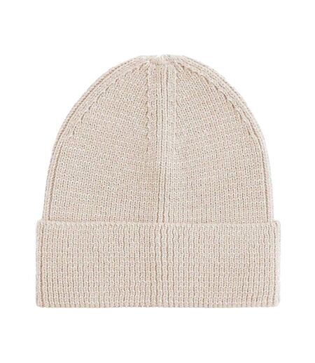 Bonnet Motif/style Réfléchissant Streetlite Adulte Amande Beechfield