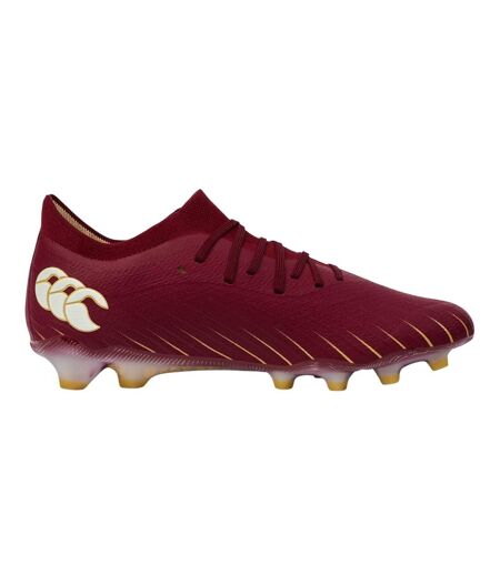 Unisex Adult Speed Falcon Elite Firm Ground Rugby Boots Red Dahlia Canterbury