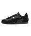 Womens/ladies Bella Donna Feline Recycled Leather Trainers Slate Sky Black Puma-2