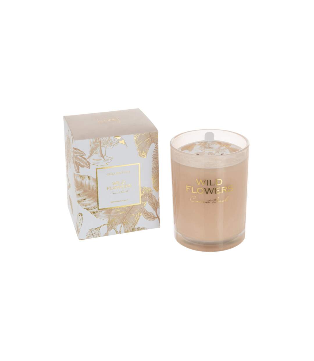Bougie Parfumée Wild Flowers 12cm Coconut Beach-1