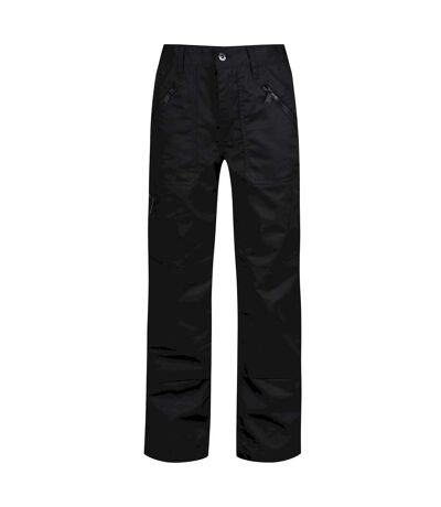 Womens/ladies pro action cargo trousers black Regatta