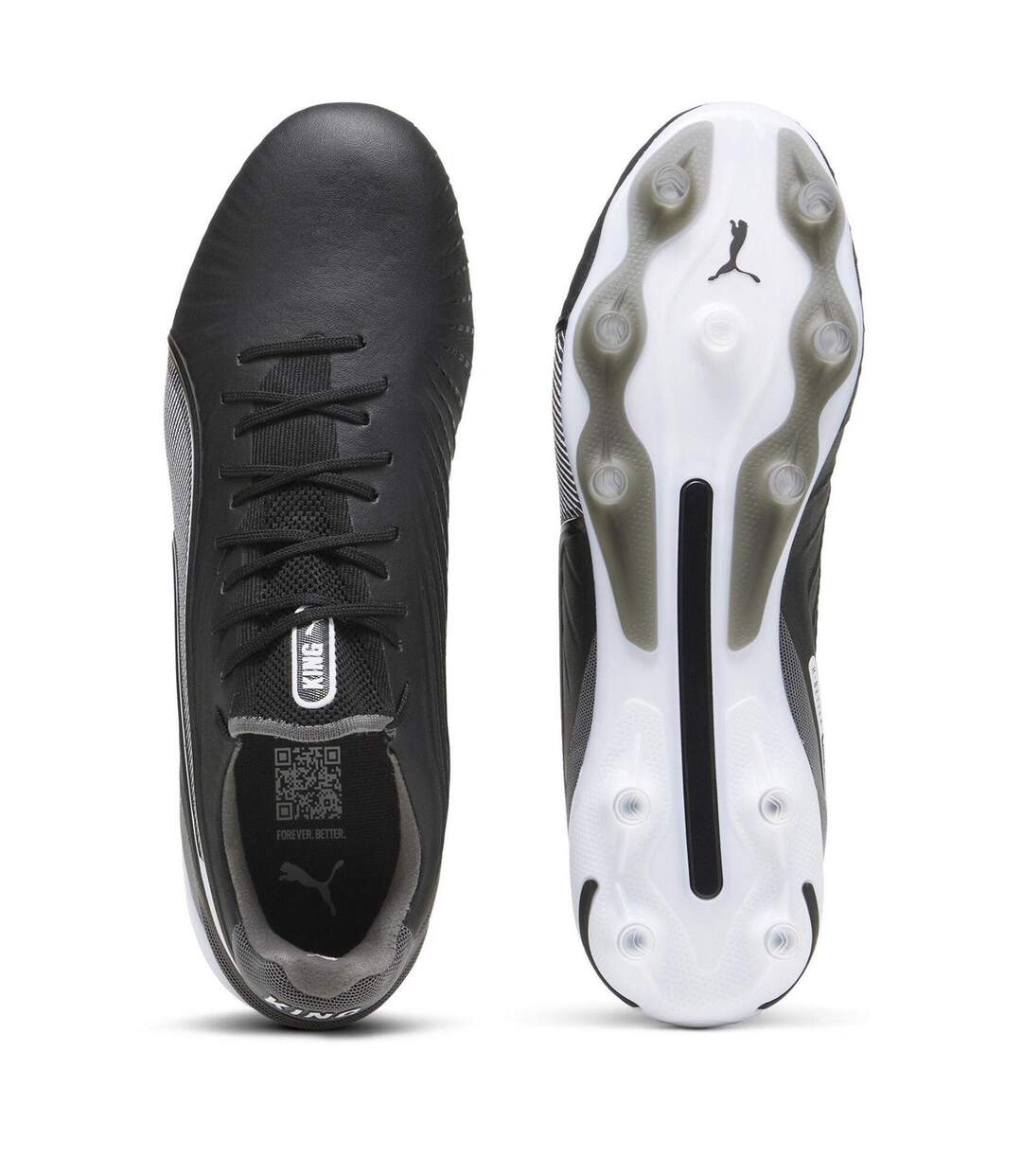 Mens King Ultimate Firm Ground Football Boots  Black Puma-4