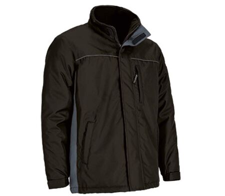 Parka de travail imperméable - Homme - REF THUNDER - noir et gris ciment
