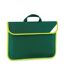 Quadra Hi-Vis Book Bag (Bottle Green) (One Size) - UTPC6299