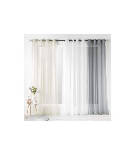 Rideau Voilage Lisséa 140x240cm Taupe