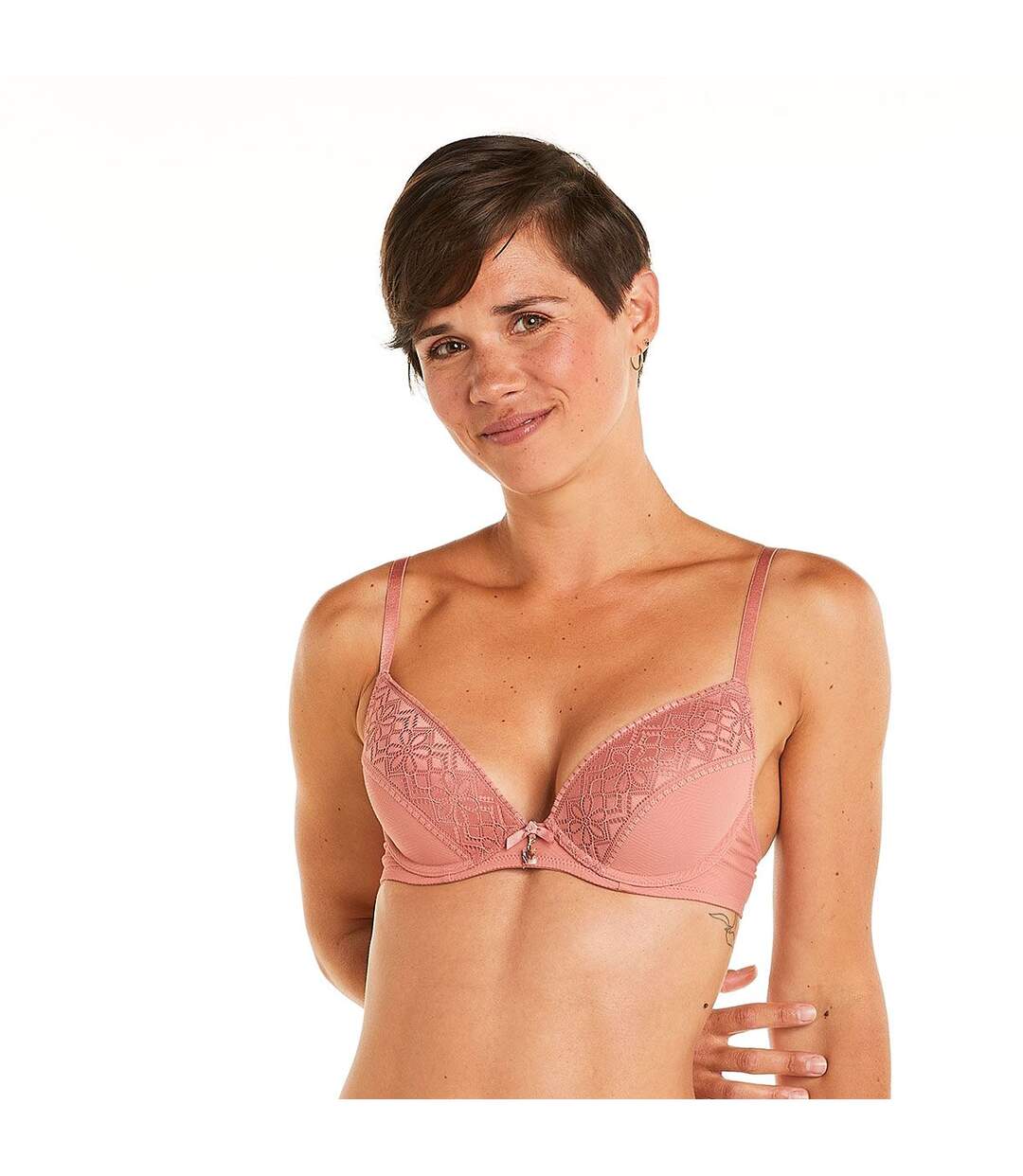 Soutien-gorge ampliforme coque moulée terracotta Palanquin-2