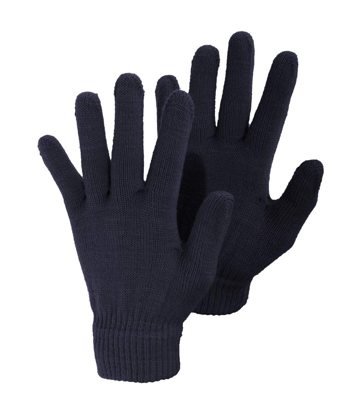 Ladies/Womens Plain Winter Magic Gloves (Navy) - UTGL310