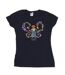 Disney - T-shirt ENCANTO MIRABEL BUTTERFLY - Femme (Bleu marine) - UTBI19536-1