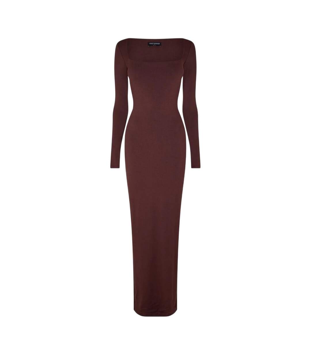 Robe Longue Sculpt Femme Marron Ward-2