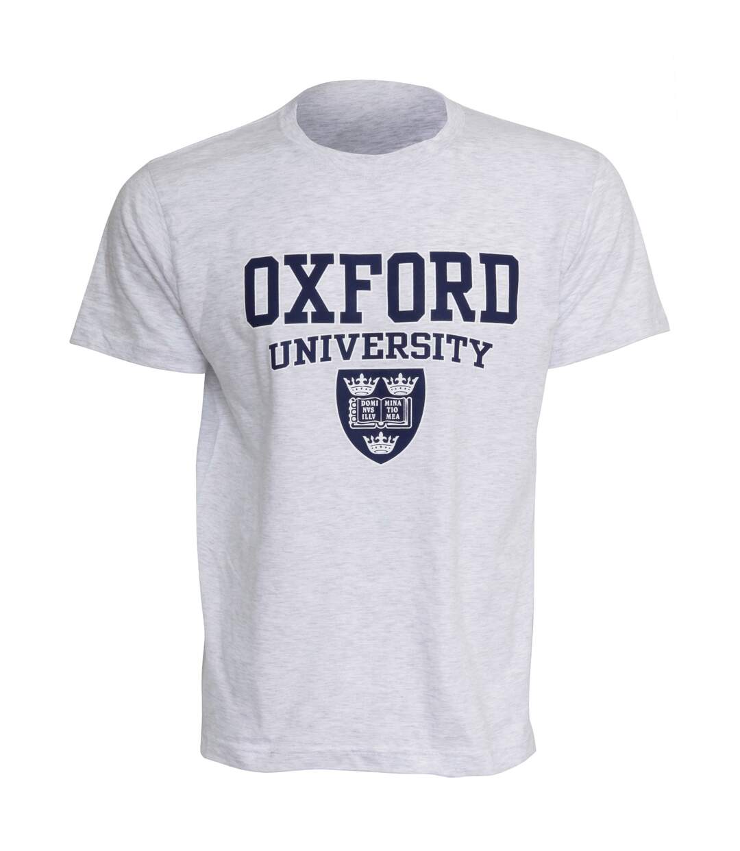 Mens Oxford University Print Short Sleeve T-Shirt (Ash) - UTSHIRT130