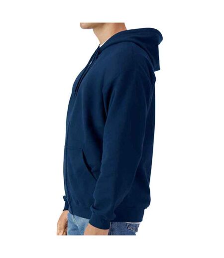 Veste À Capuche Softstyle Homme Bleu Marine Gildan