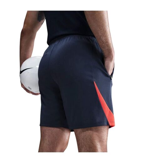 Mens Strike Football Shorts Blue White Nike